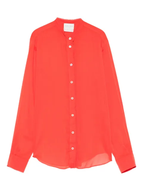 Forte Forte voile henley shirt Red 14909BISMYSHIRT