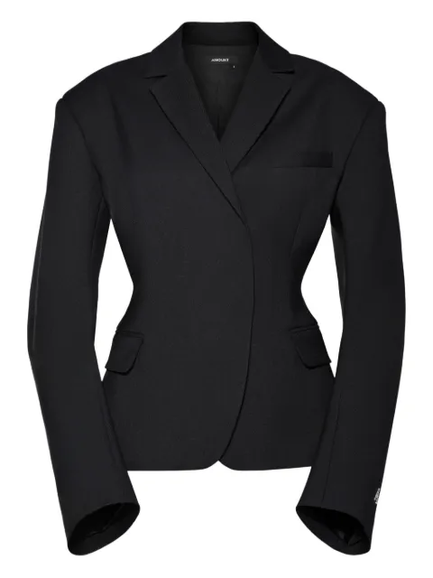 ANOUKI single-breasted blazer Black FNA06BZWO
