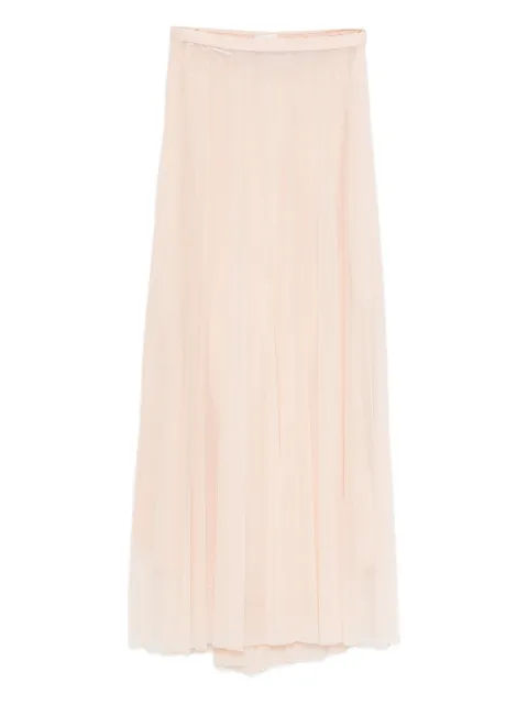 Forte Forte pleated maxi skirt Neutrals 14887