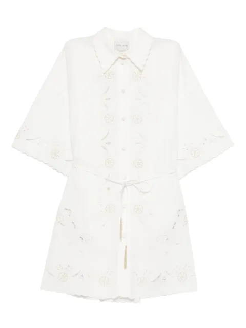Forte Forte floral embroidered dress White 14847MYDRESS