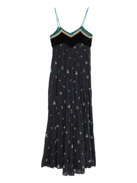 Forte Forte floral crochet dress Black 14874MYDRESS