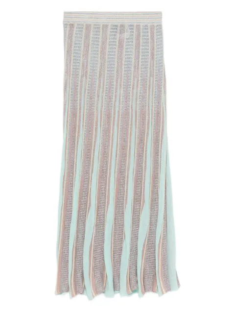 Forte Forte striped midi skirt Blue 14942MYSKIRT