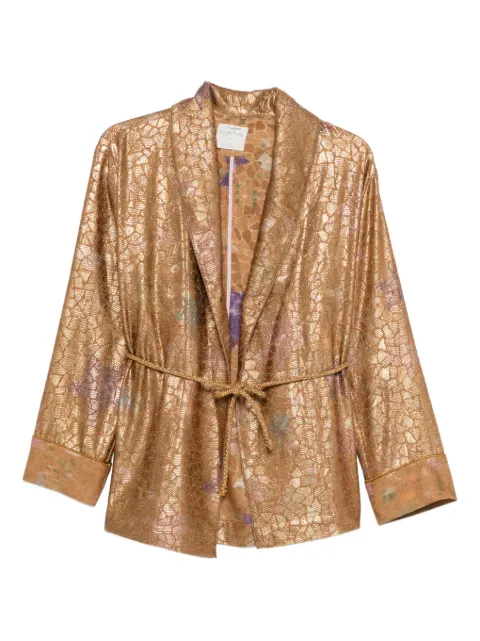 Forte Forte long-sleeves blazer Gold 14800