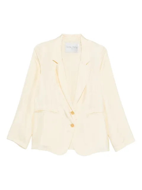 Forte Forte buttoned blazer Yellow 14853MYJACKET