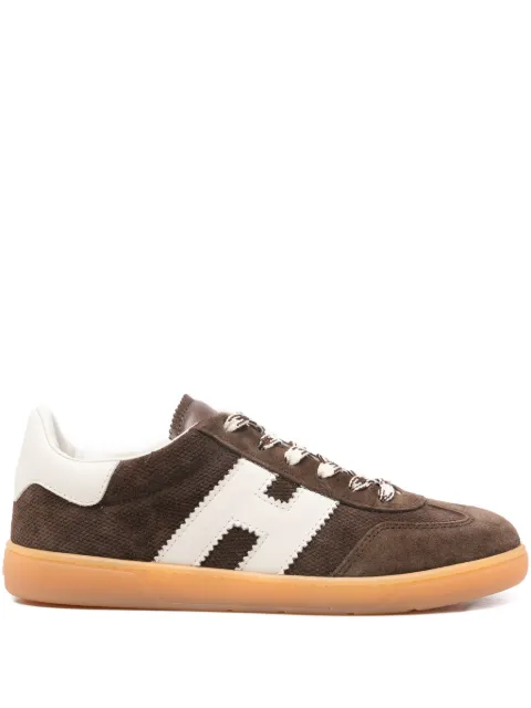 Hogan Cool suede sneakers Brown HXW6470FB60UWX