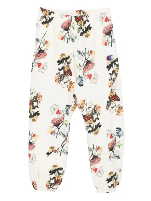 Undercover x Champion floral-print track pants Neutrals UC2E15022