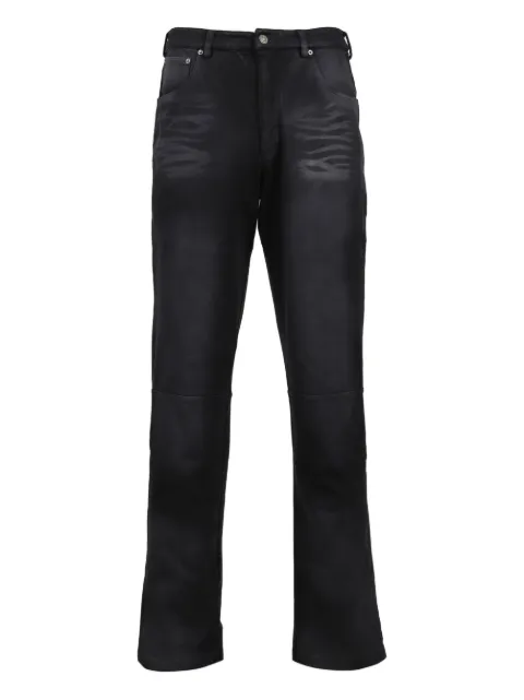 424 logo-patch trousers Black FFF5MT71APJE001VTGBLK
