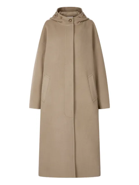 TOMBOY hooded wool coat Neutrals 9105411222
