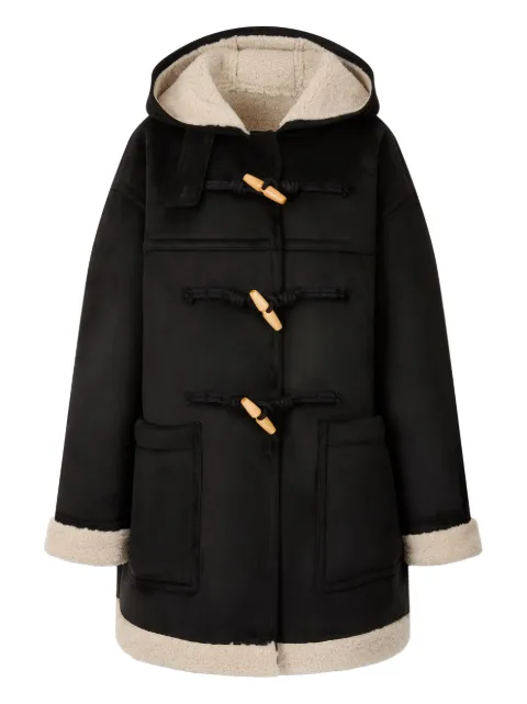 TOMBOY toggle-fastening duffle coat Black 9105461111