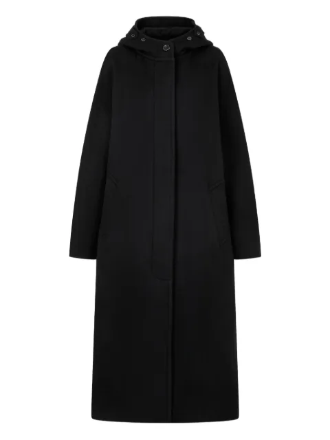 TOMBOY hooded wool coat Black 9105411222