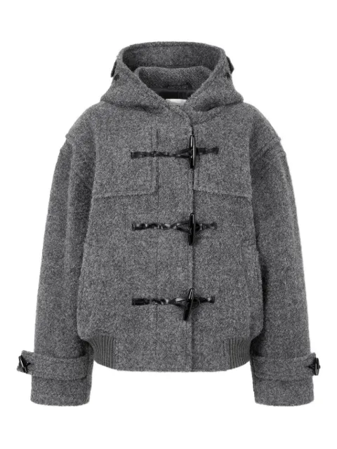TOMBOY toggle-fastening hooded jacket Grey 9105413221