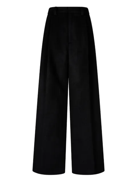 TOMBOY pleated zip-fastening trousers Black 9105431C01