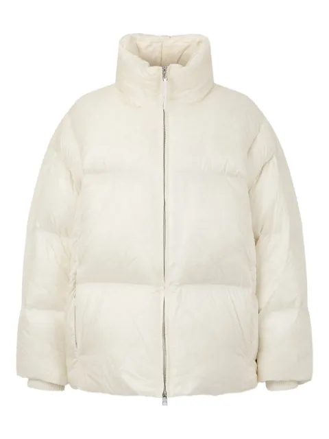 TOMBOY zip-up hooded down jacket Neutrals 9105414118