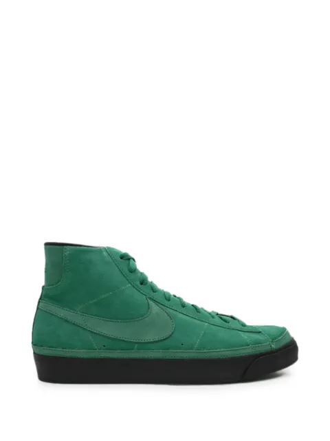 Nike Blazer High Premium lace-up leather sneakers Green 346725
