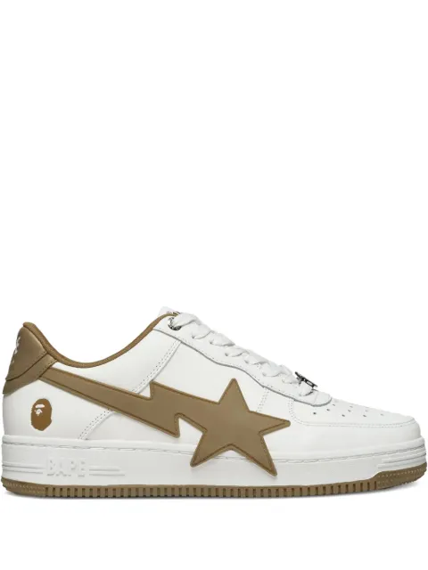 A BATHING APE® Bape Sta™ Os 2 star-detail sneakers White 1K20191314BEI