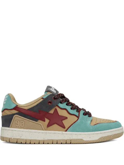 A BATHING APE® Sk8 Sta 4 M2 star-appliqué low-top sneakers Neutrals 1K80191313GRY