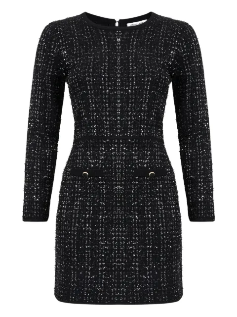 Veronica Beard Channing knit mini dress Black 2510KS5721736
