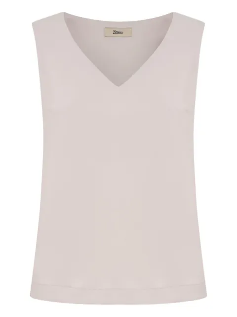 Herno Resort V-neck top Neutrals BL000030D12755
