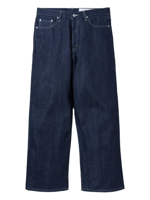 Neighborhood contrast-stitch jeans Blue 252XBHNPTM01