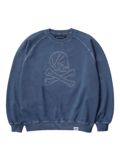 Neighborhood skull-graphic sweatshirt Blue 252FPNHCSM04
