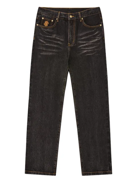 Billionaire Boys Club embroidered jeans Black B25455