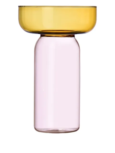 Ichendorf Milano Aura glass vase (20cm) Yellow 09367220