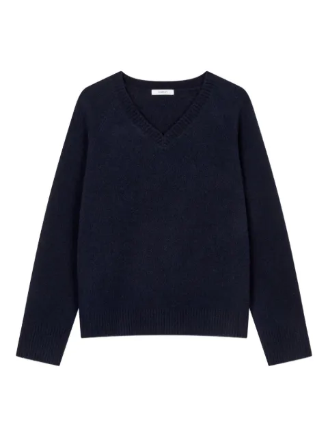 TOMBOY raglan v-neck knit sweater Blue 9155452C01