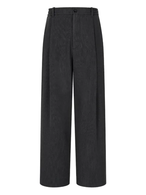 TOMBOY houndstooth pattern pleated trousers Grey 9155431308