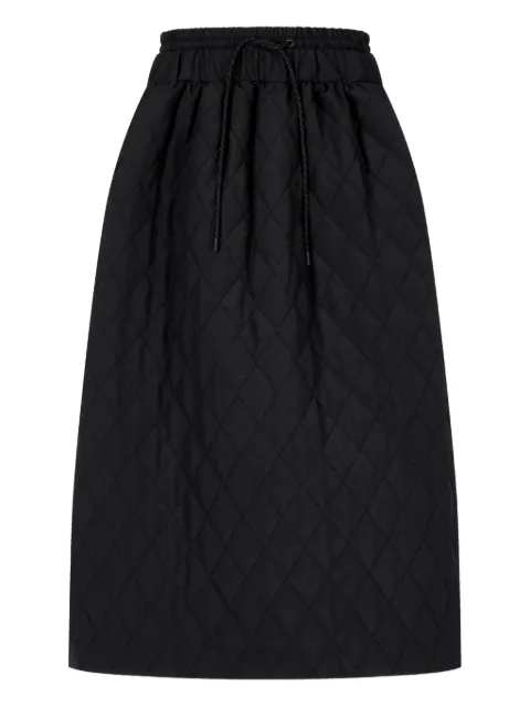 TOMBOY diamond-quilted skirt Black 9105432206