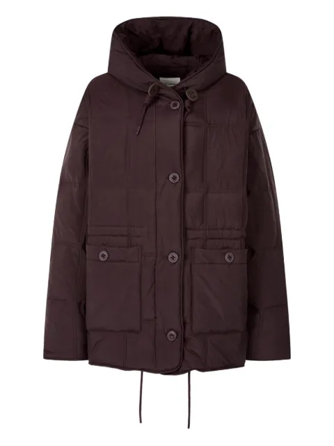TOMBOY piping-detail puffer jacket Red 9105414113
