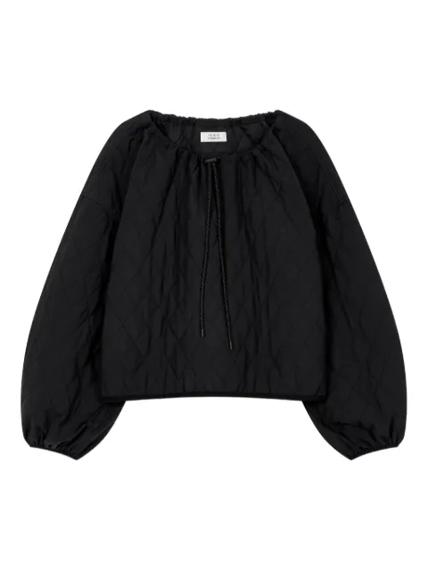 TOMBOY neck-string quilted top Black 9105421206