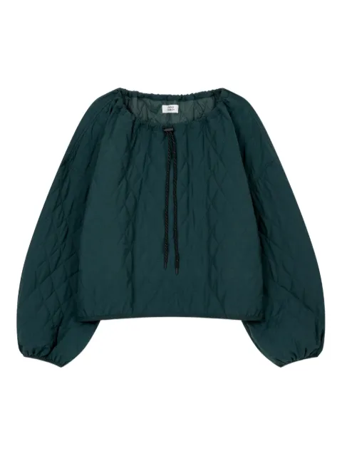 TOMBOY neck-string quilted top Green 9105421206