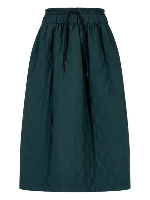TOMBOY diamond-quilted skirt Green 9105432206