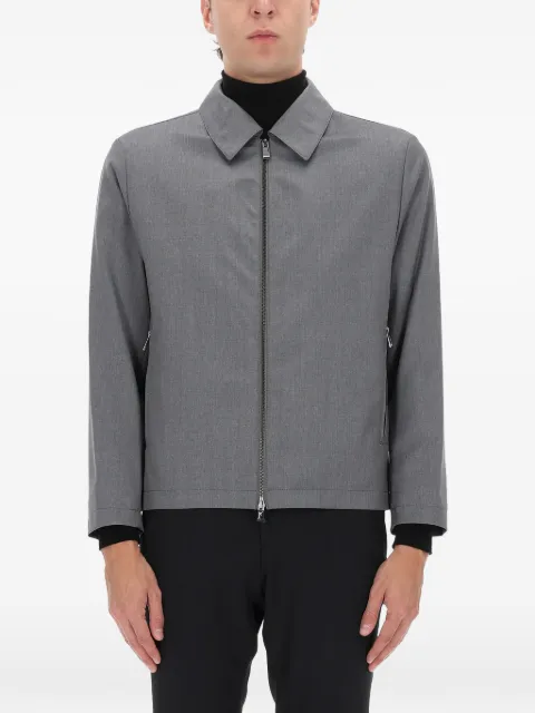 BOSS zip-up virgin-wool jacket Grey 5054589810236006030