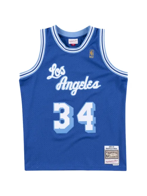 Mitchell & Ness stripe-detail vest Blue WPNR1V4W