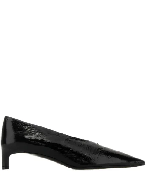 Jil Sander 40mm leather pumps Black J15WL0056P7589