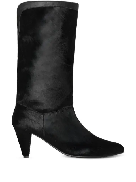 Johanna Ortiz 50mm Fuerza Latina leather boots Black AC02807