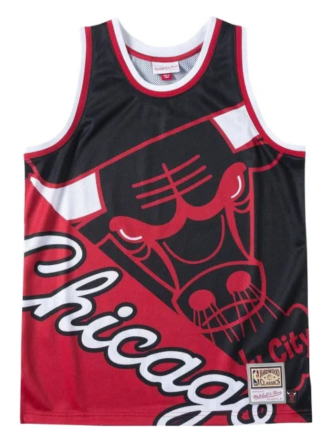 Mitchell & Ness Big Face Chicago Bulls tank top Black TMTK4350CBUYYPPPBLCK