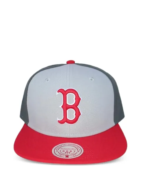 Mitchell & Ness x MLB Boston Red Sox Triple Play Liberty baseball cap Grey HY11518BRS