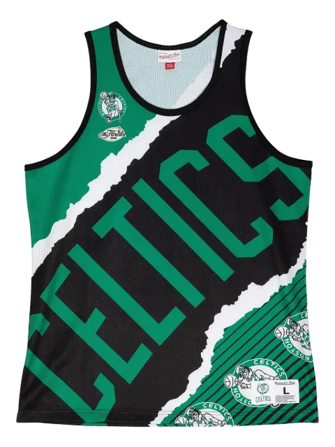 Mitchell & Ness Jumbotron 2.0 Celtic round-neck tank top Green TMTK1232BCEYYPPPBKGN