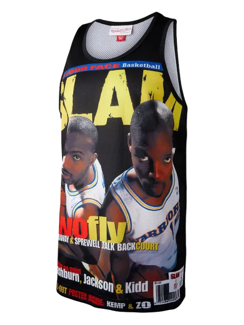Mitchell & Ness Slam NBA Golden State Warriors im Hardaway and Latrell Sprewell tank top Black TMTK3448GSWYYPPPBLCK