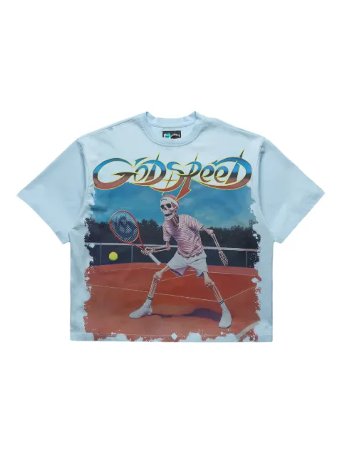 GODSPEED Top Spin graphic T-shirt Blue GSTEE33481K7L