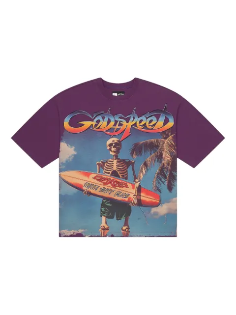 GODSPEED Miami Surf Club T-shirt Purple GSTEE73185K7L