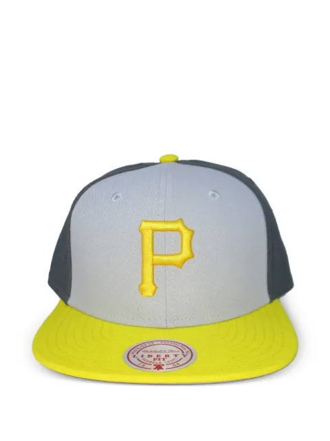 Mitchell & Ness x MLB Pittsburgh Pirates Triple Play Liberty embroidered cap Grey HY11518PPIGREY