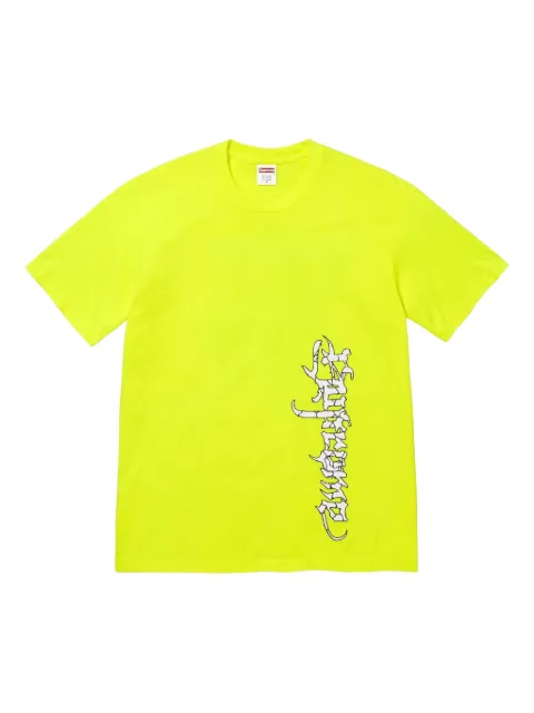 Supreme Satan graphic T-shirt Yellow SU26376