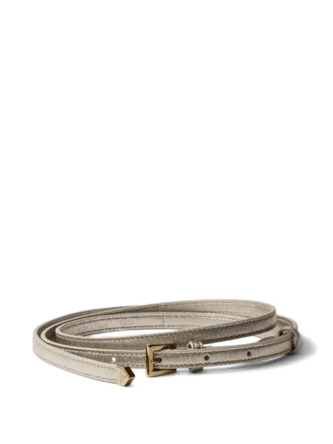 Prada buckle leather belt Neutrals 1CC707038