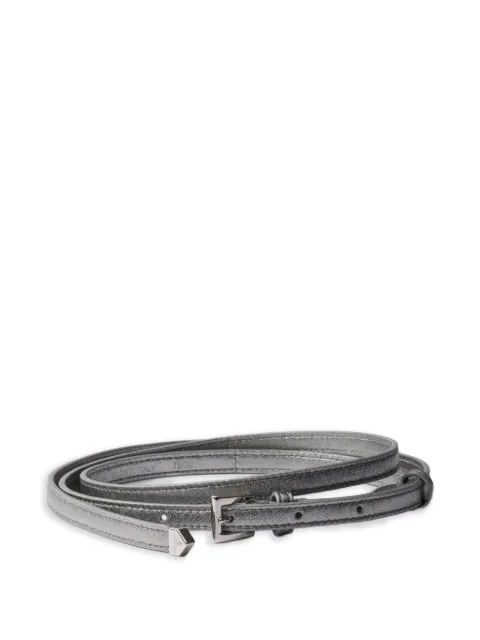 Prada buckle leather belt Grey 1CC707038