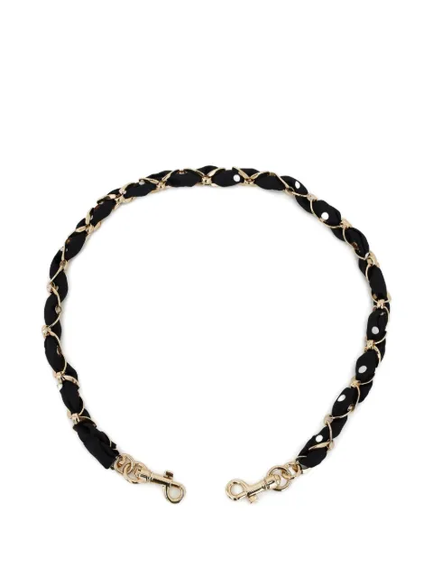 Dolce & Gabbana polka-dot chain bag strap Black BI3309AW051