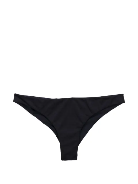 Beach Bunny Zoey zip bikini bottoms Black B18112B1BLTX