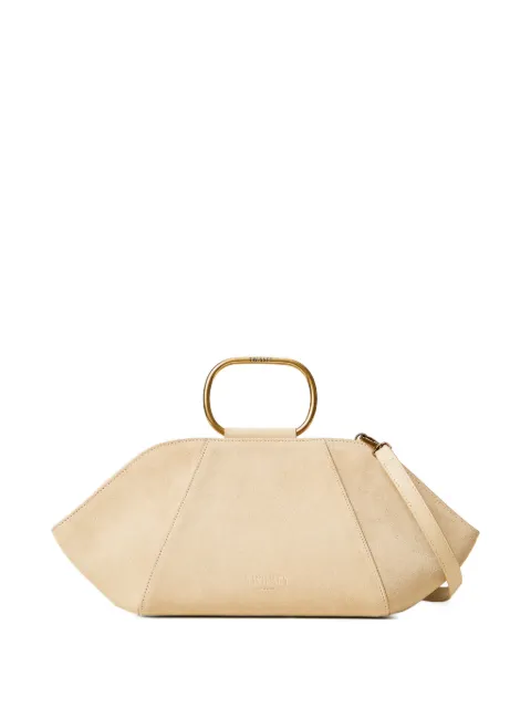 TWINSET suede shoulder bag Neutrals 261TB7090